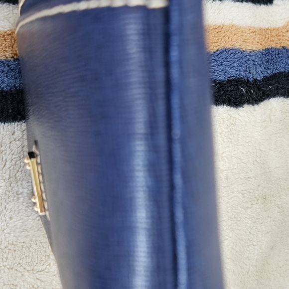 NWT Dooney & Bourke Marine Blue Saffiano Leather Wristlet/Wallet Great Gift! - Picture 8 of 15